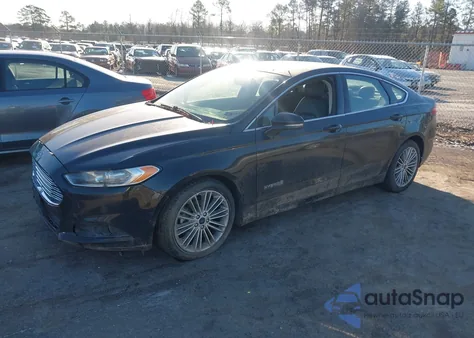 2013 Ford Fusion Hybrid Se из США, поврежденный, VIN 3FA6P0LUXDR387513